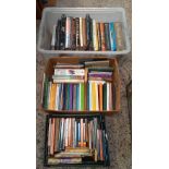 3 CARTONS OF MISC HARDBACK & SOFT BACK BOOKS