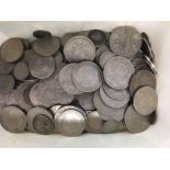 TUB OF CUPRO NICKEL BRITISH COINS