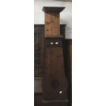 FRENCH PROVINCIAL LONG CASE CLOCK OF BANJO SHAPE BY THOMAS CABOT,