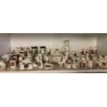QTY OF APPROX 50 CRESTED WARE MINIATURES INCL; ANIMALS,