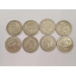 8 SHILLINGS 1924, 25, 26, 27, 1930 31, 32,