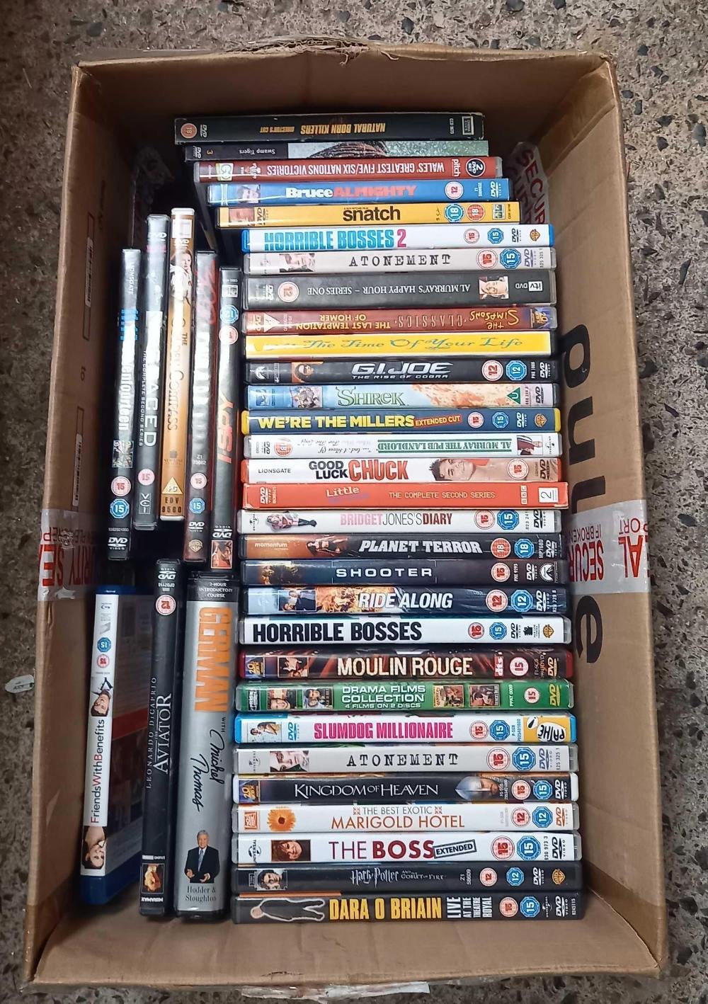 LARGE QTY OF DVD'S IN SIX CARTONS - Image 2 of 5