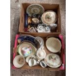 2 CARTONS OF MIXED CHINAWARE INCL;