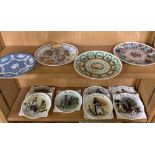 11 WEDGWOOD COLLECTORS PLATES INCL;