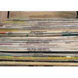 2 CARTONS OF MISC LP RECORDS, CLASSICAL, POP, BEATLES, ROLLING STONES & THE BEATLES NO.