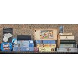 QTY OF JIGSAW PUZZLES MAINLY NEW IN BOXES & OTHER GAMES