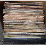 CARTON WITH MISC LP RECORDS,
