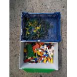QTY OF MIXED LEGO & COLLECTION OF WW II MODERN PLASTIC SOLDIERS