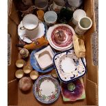 2 CARTONS OF MISC CHINAWARE INCL;