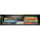 SHELF OF MISC JIGSAW PUZZLES