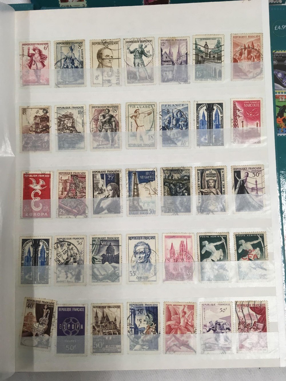 4 STOCK BOOKS WITH MINT & USED WORLD STAMPS - Image 2 of 9