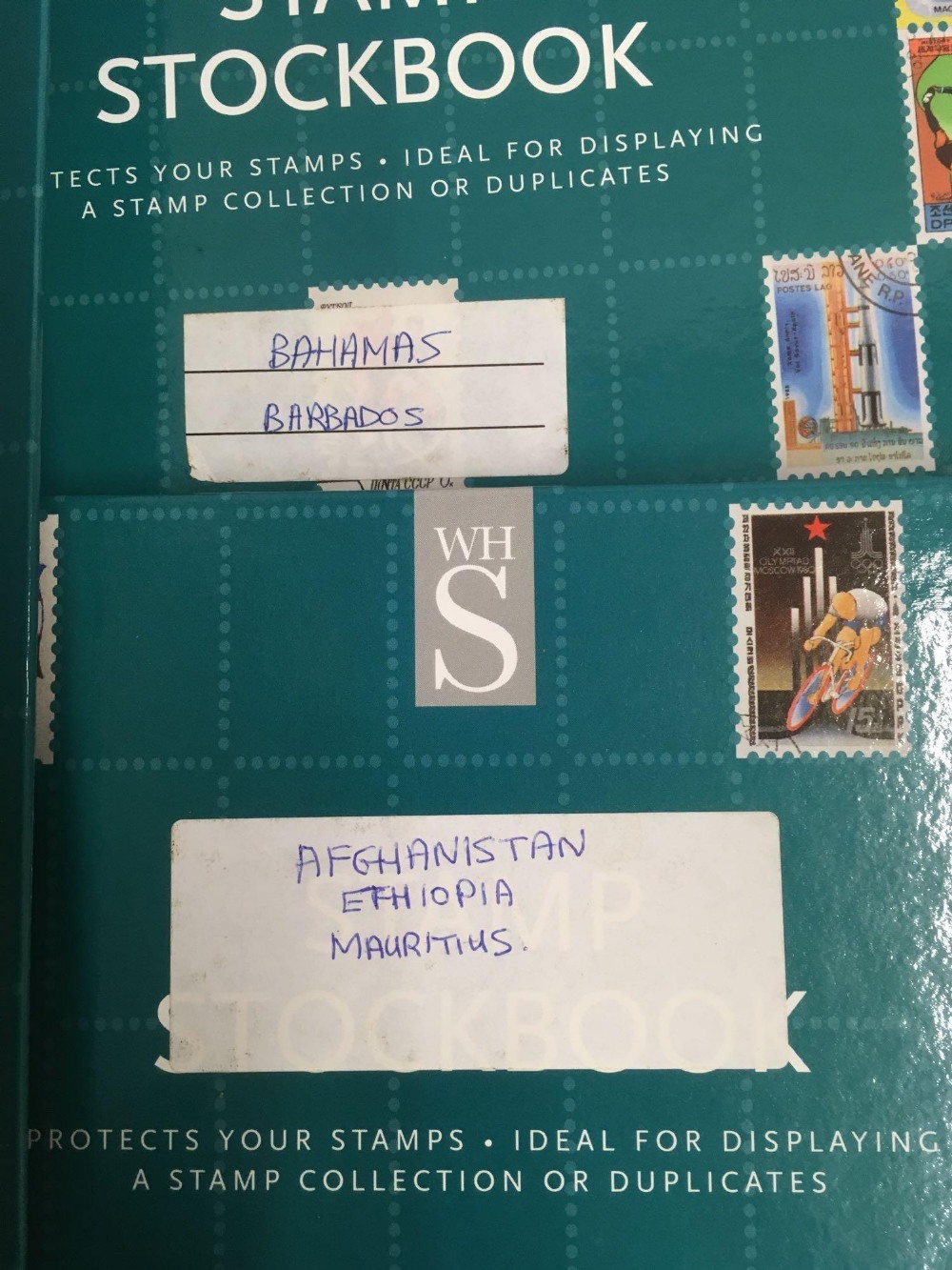 4 STOCK BOOKS WITH MINT & USED WORLD STAMPS - Image 9 of 9