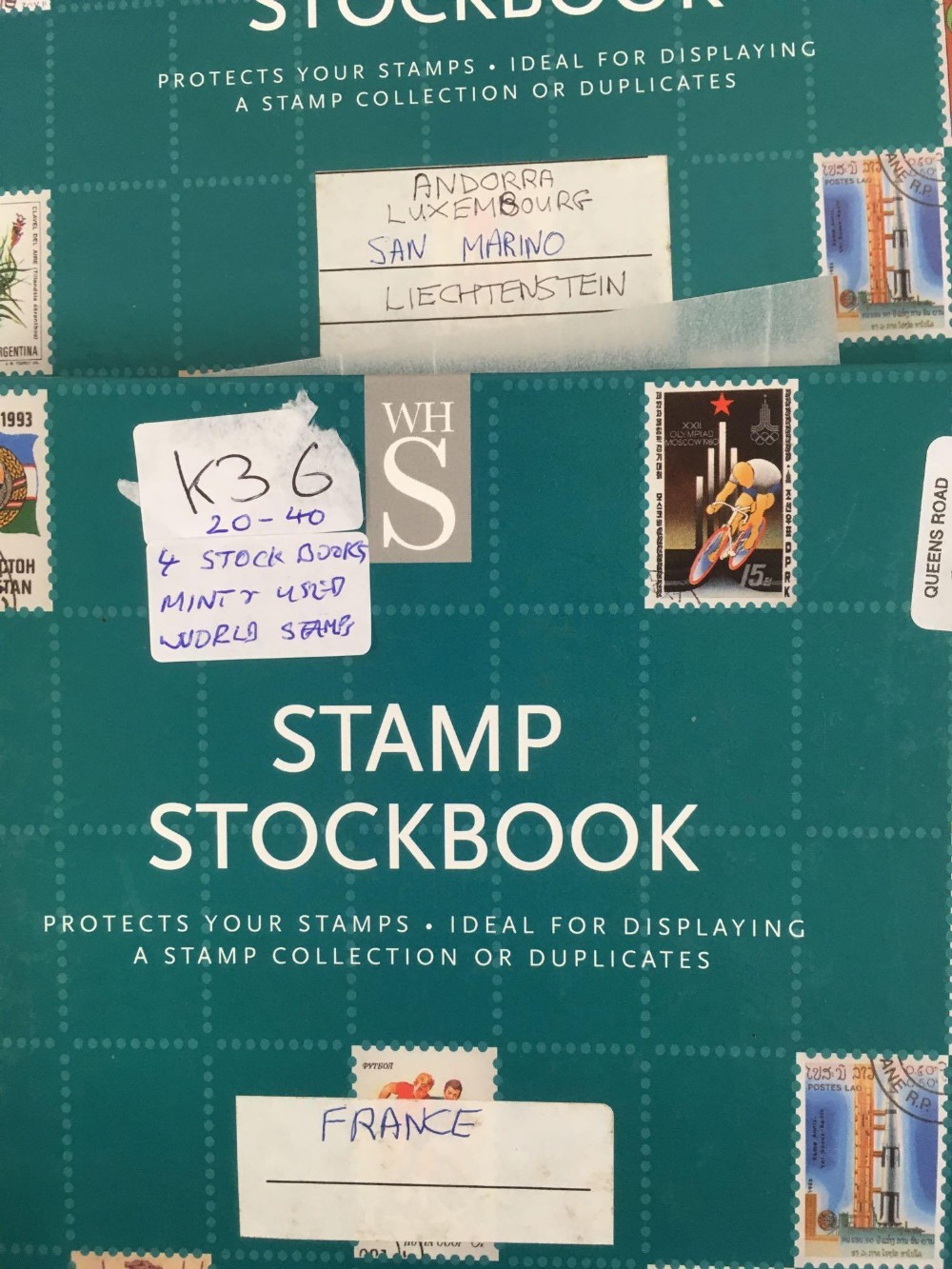 4 STOCK BOOKS WITH MINT & USED WORLD STAMPS - Image 8 of 9