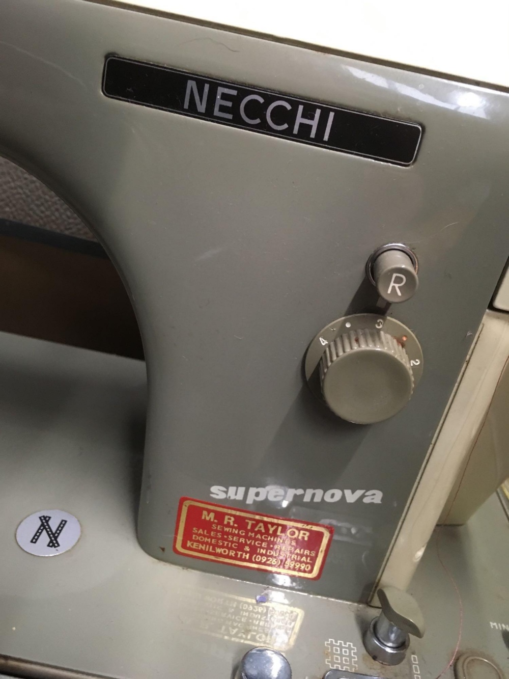 NECCHI ELECTRIC SEWING MACHINE, - Image 2 of 3