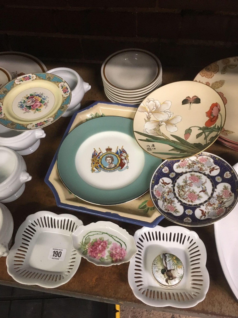 SHELF OF MISC CHINAWARE INCL; - Image 4 of 4