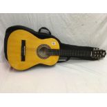 ACOUSTIC GUITAR BY ENCORE, MODEL ENC34,