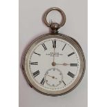 GENTS SILVER POCKET WATCH 'THE ACME' BY H.