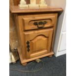 PINE BEDSIDE CABINET