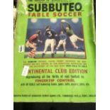 SUBBUTEO TABLE SOCCER GAME, CONTINENTAL CLUB EDITION,