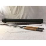 HARD CASE WITH 2 FLY RODS,