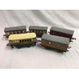 5 'O' GAUGE COACHES