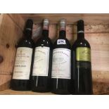 4 BOTTLES OF VINTAGE RED WINE INCL;MALBEC,