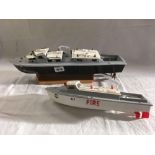 2 MODEL BOATS