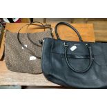 DKNY (GENUINE) HANDBAG (BROWN) WITH FIORELLI BAG