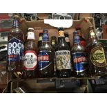 COLLECTION OF APPROX 12 REAL ALE'S SOME PAST BEST BEFORE DATE,