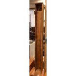 TALL WOODEN CD RACK