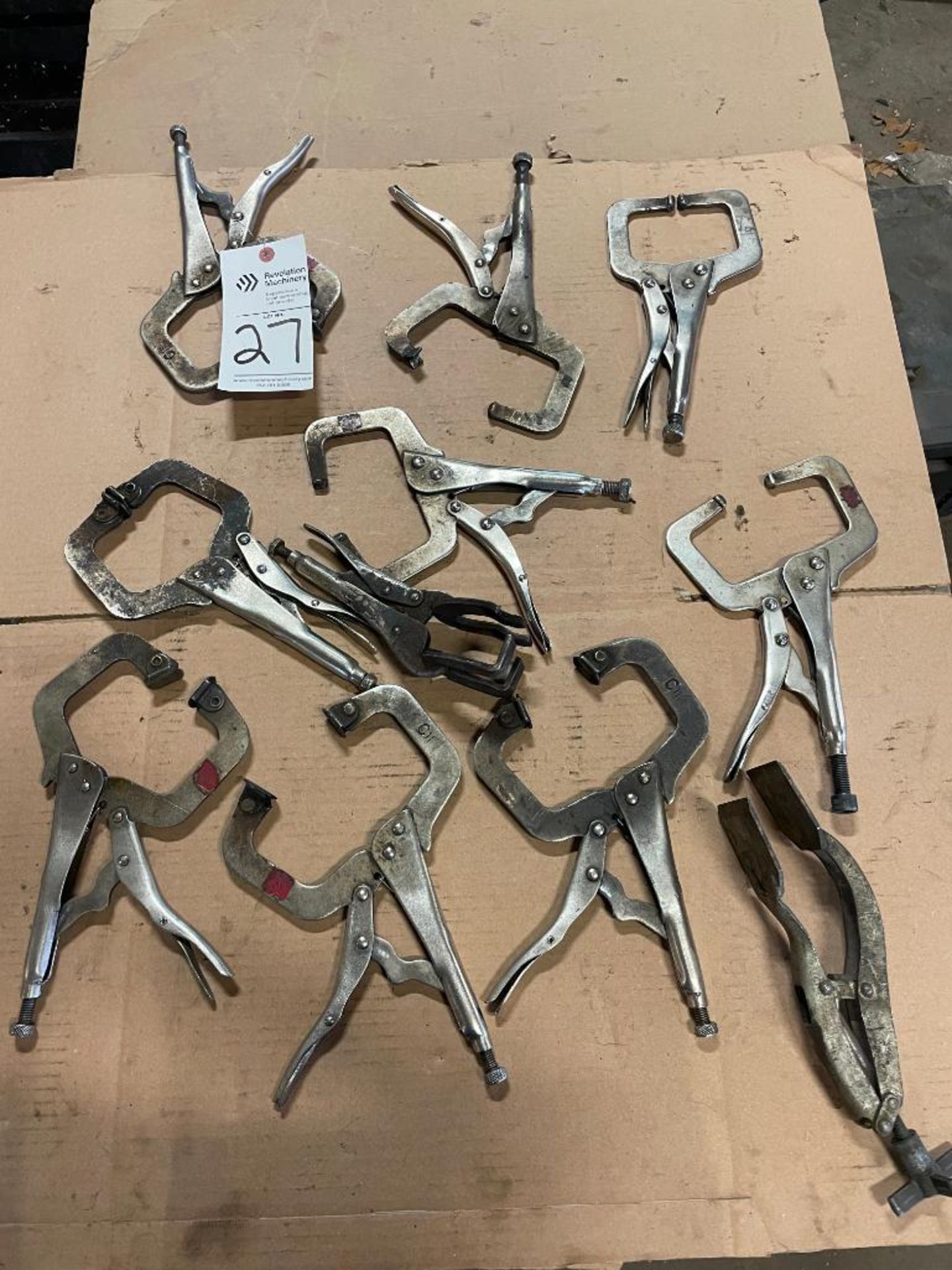 (LOT) WELDING CLAMPS