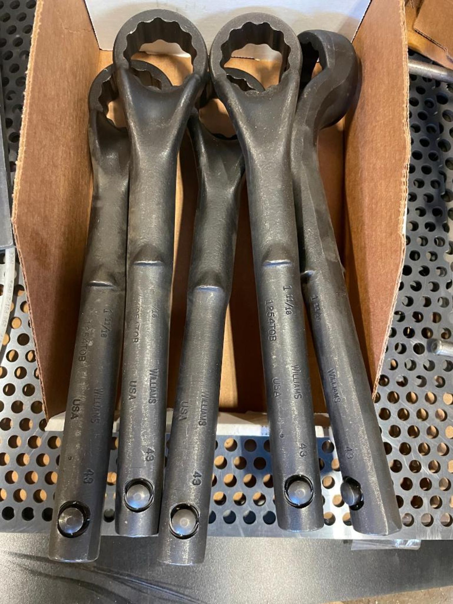 (LOT) WILLIAMS USA 1-11/16"" WRENCHES