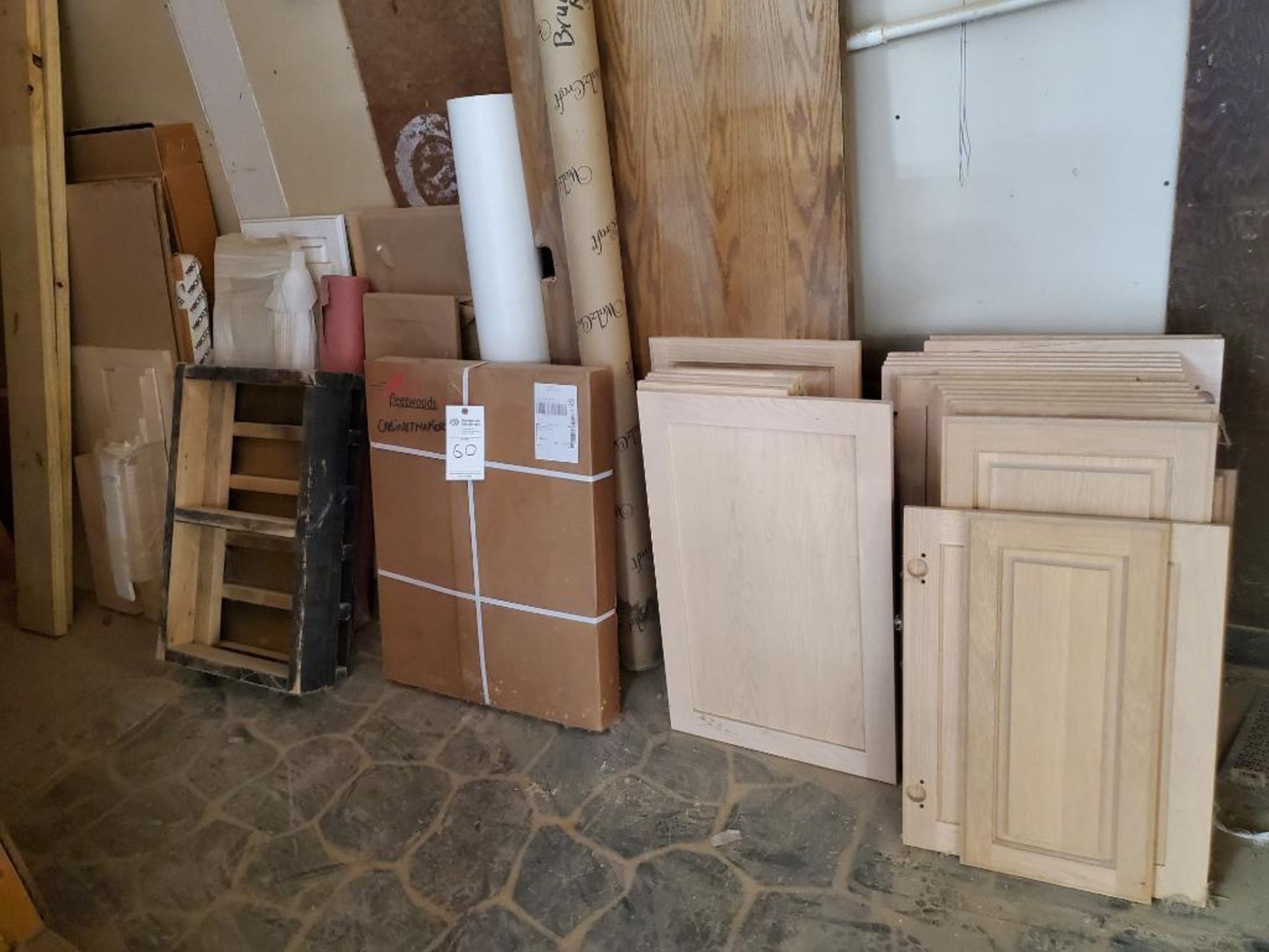 ASSORTED CABINET; WOOD/BOXES - Image 2 of 3