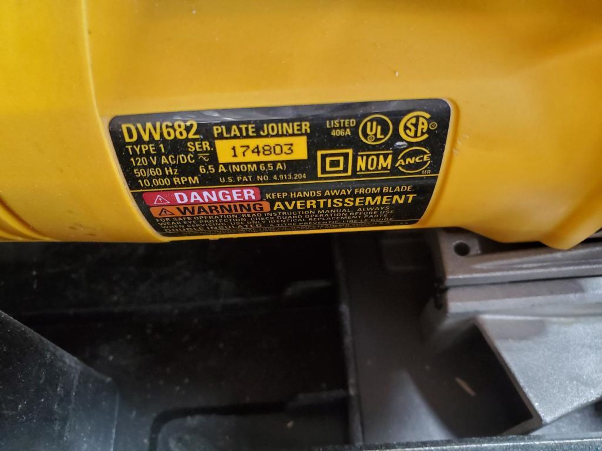 DEWALT BISCUIT JOINTER - Image 3 of 3