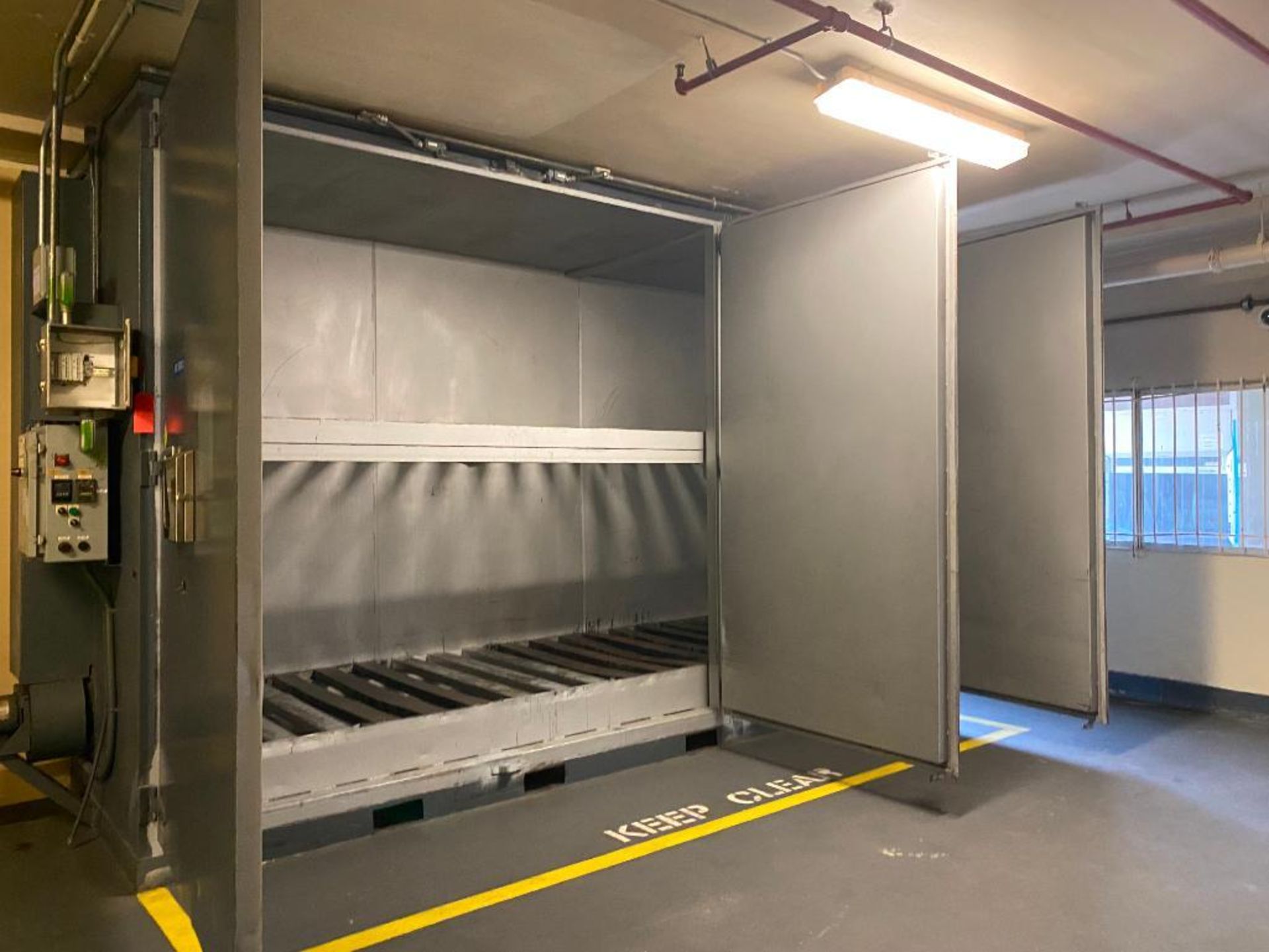 SAHARA/BENKO INDUSTRIAL OVEN; 54" DEEP X 96" HIGHX 176" WIDE; 70C MAX TEMPERATURE ; MODEL 36E24; S/N - Image 3 of 9