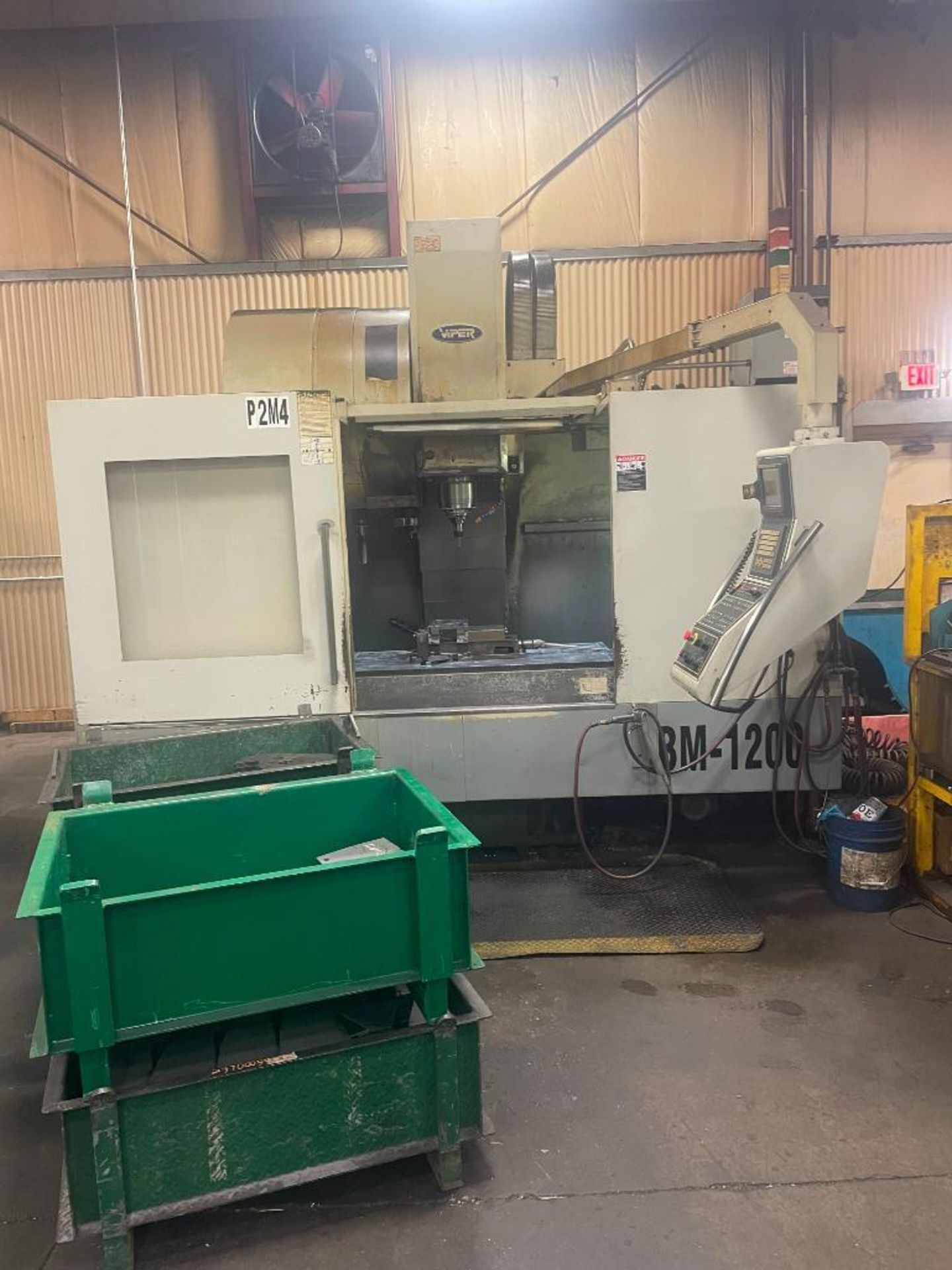 MIGHTY VIPER BM-1200 AG VERTICAL MACHINING CENTER; YEAR 2006