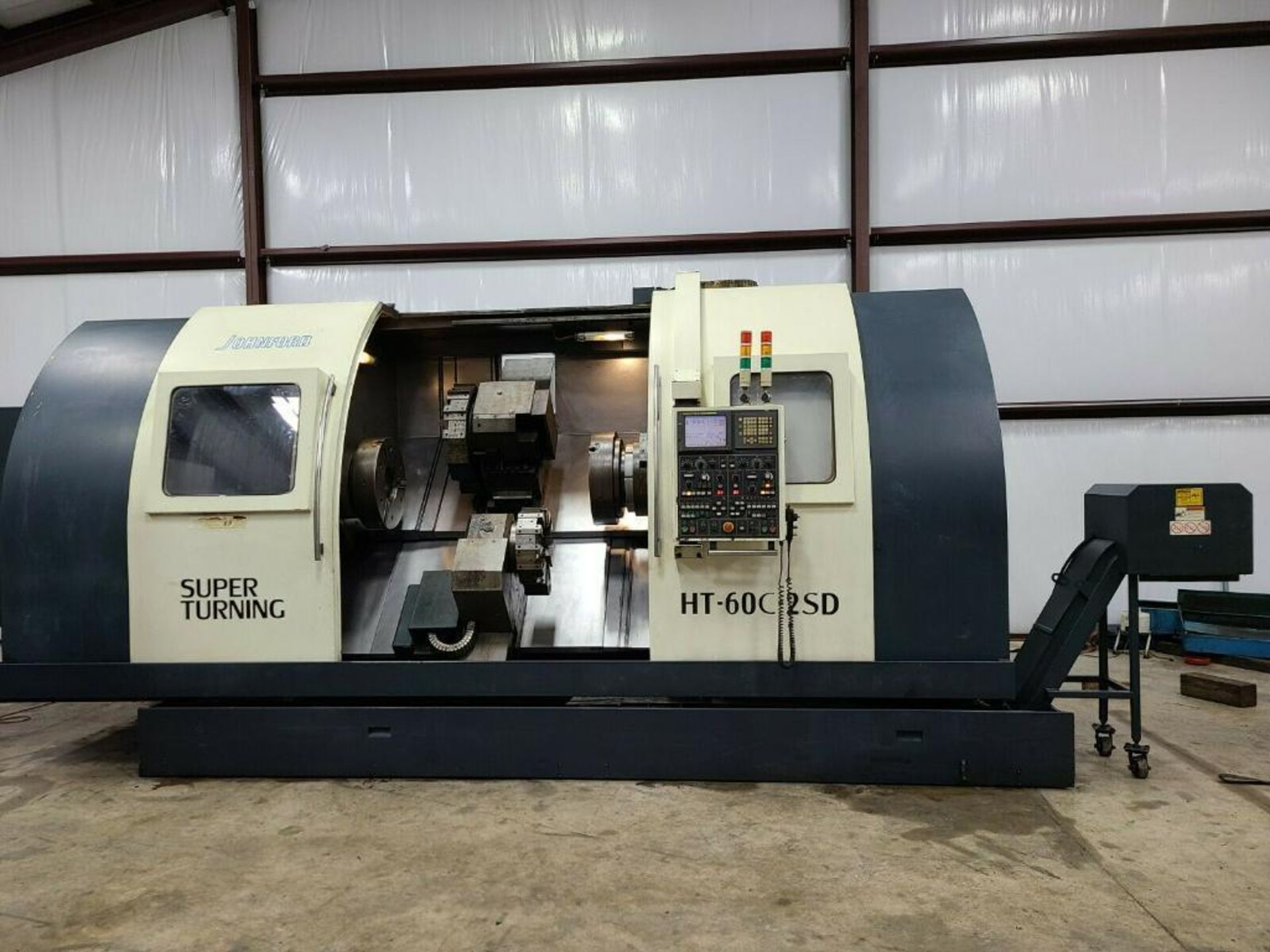 JOHNFORD CNC SUPER TURNING CNC HT-60C-2SD FANUC 18I-TB; YEAR 2006 - Image 10 of 13