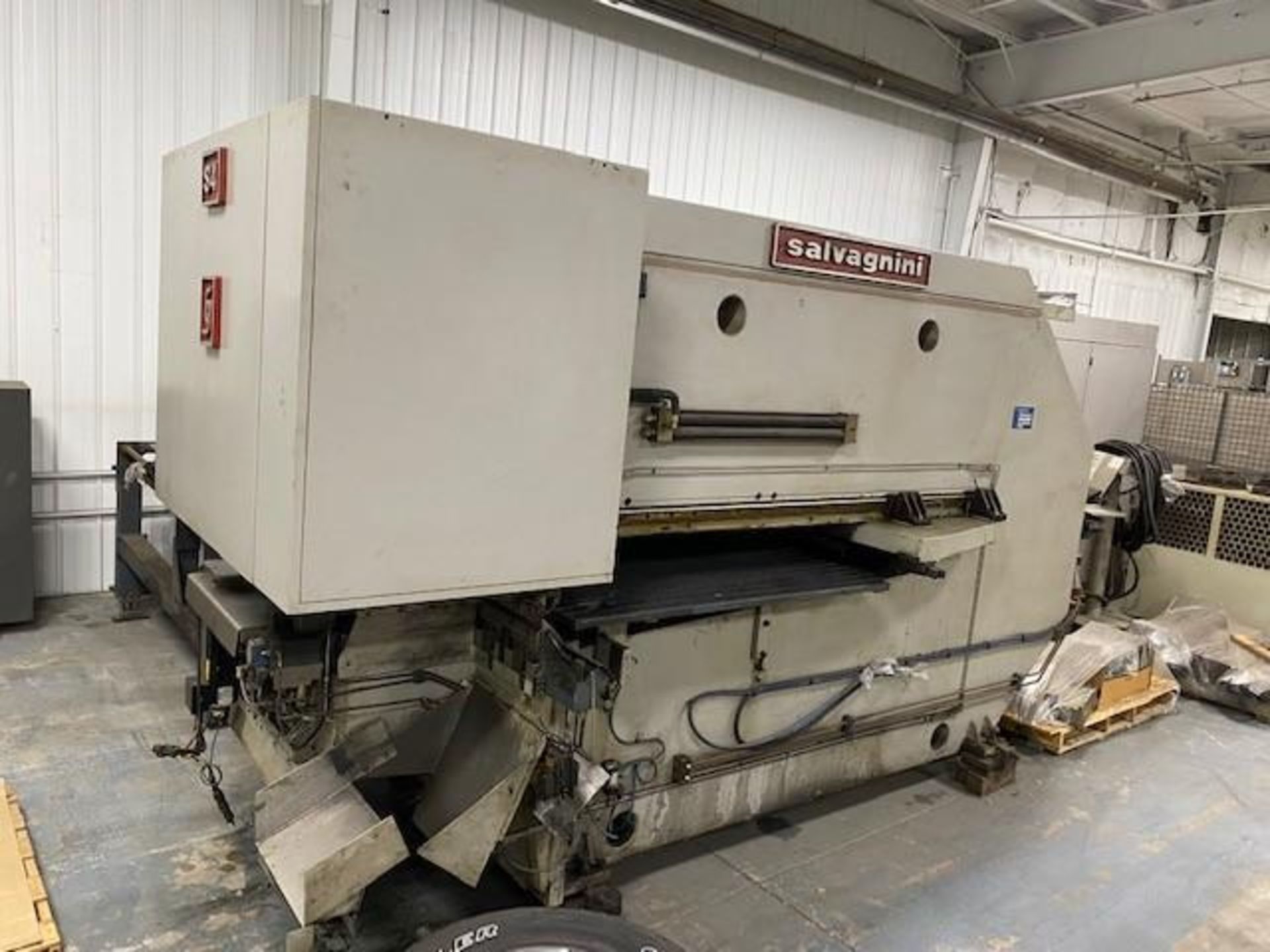 SALVAGNINI S4.30 PUNCHING SHEARING CENTER; YEAR 1996 - Image 6 of 17