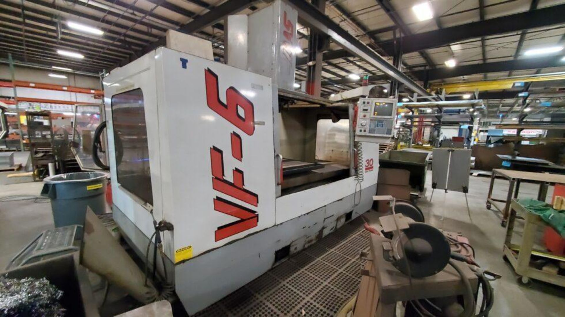 HAAS VF-6 VERTICAL MACHINING CENTER; YEAR 1998 - Image 4 of 12