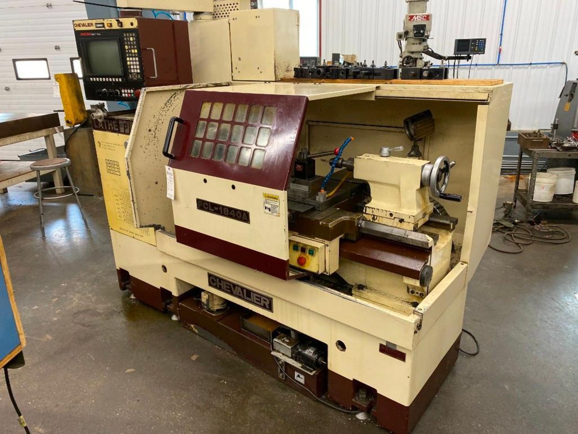 CHEVALIER CNC LATHE; MODEL FCL-1840A - Image 2 of 16