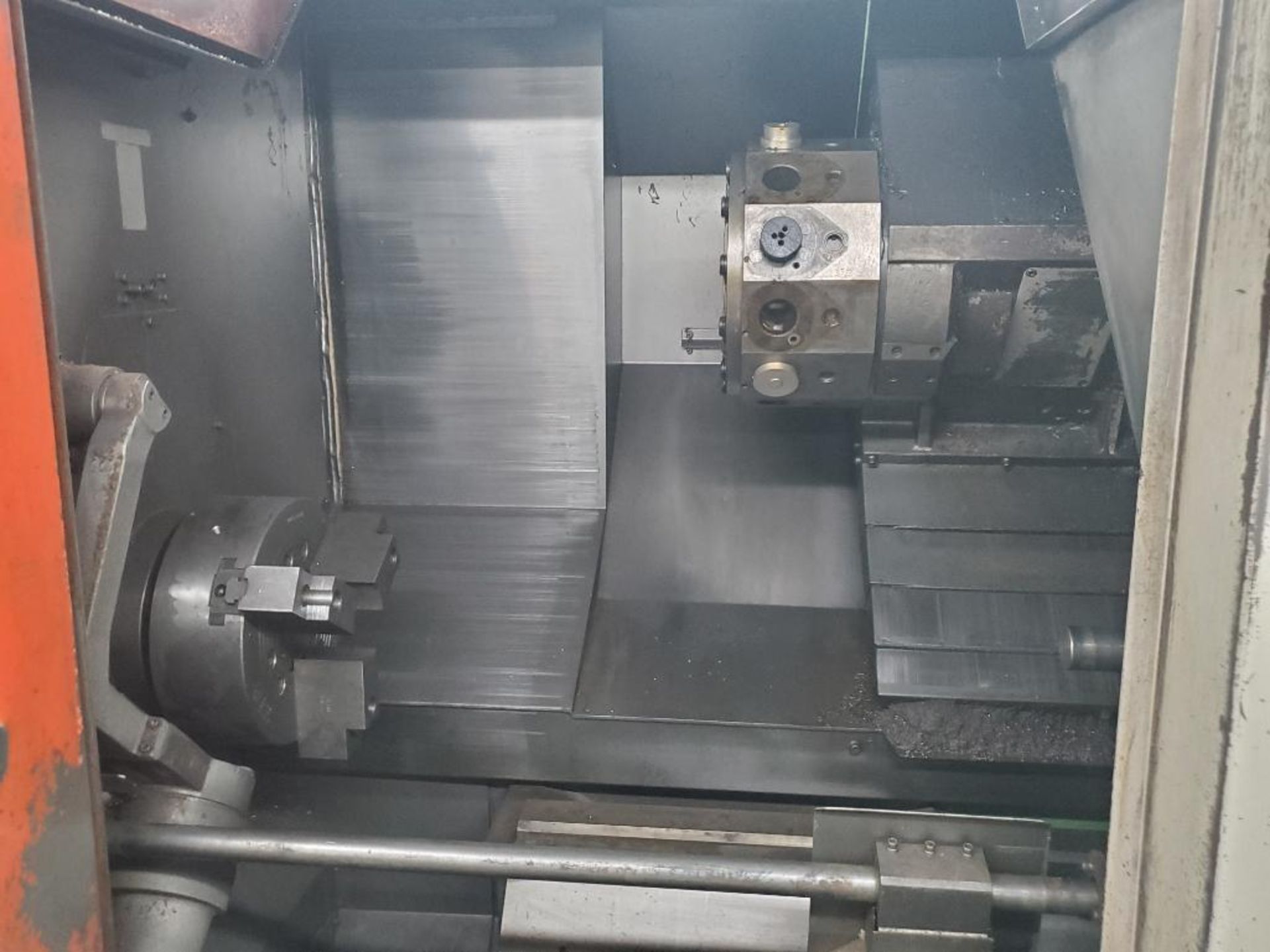 MAZAK SUPER QUICK TURN 28MS CNC LATHE WITH MILLING AND SUB SPINDLE; YR 1993 - Image 7 of 14