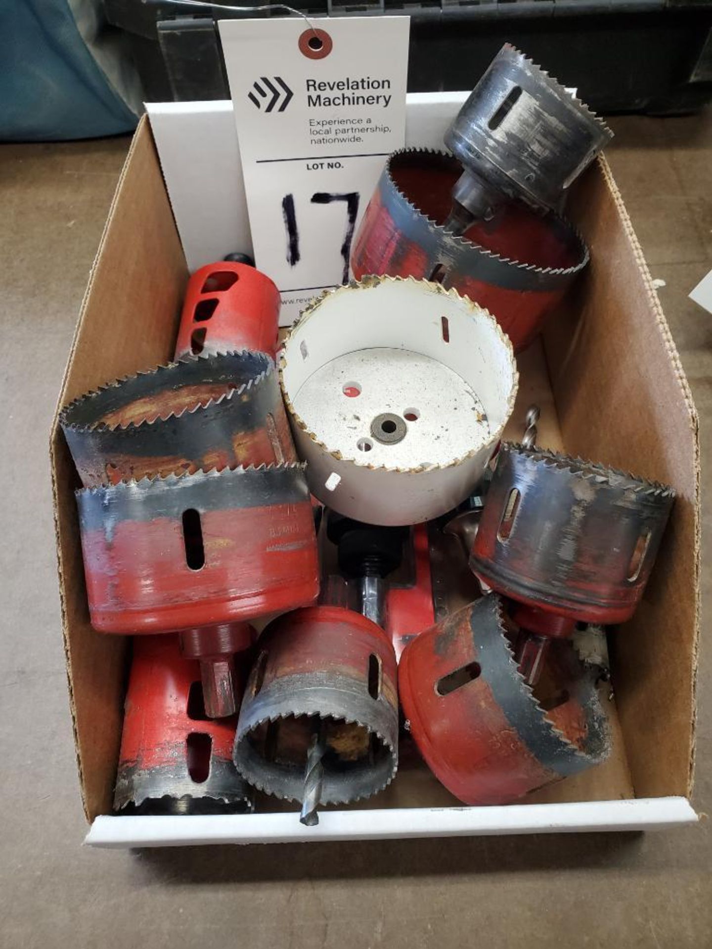 (LOT) HOLE SAWS