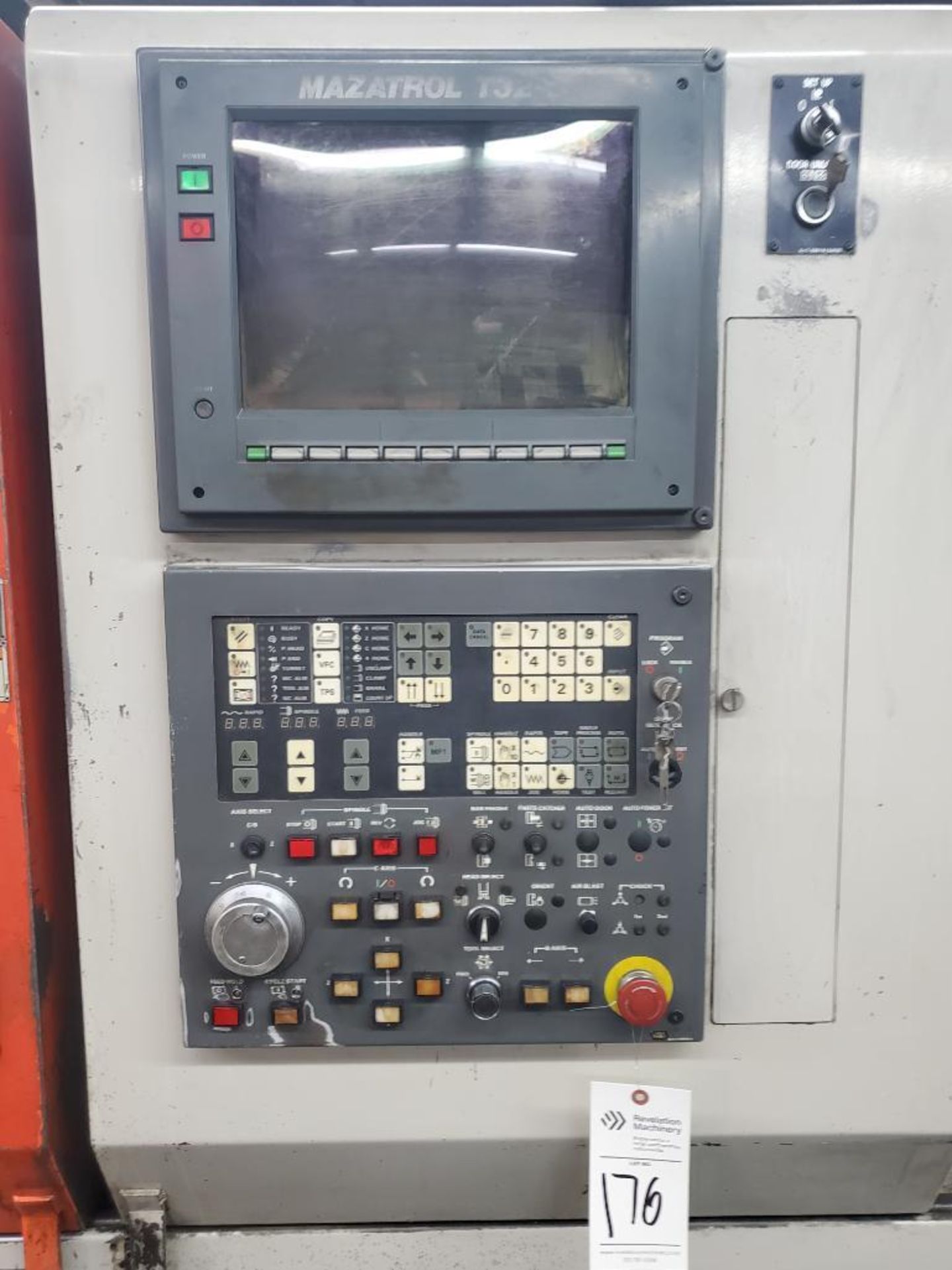 MAZAK SUPER QUICK TURN 28MS CNC LATHE WITH MILLING AND SUB SPINDLE; YR 1993 - Image 6 of 14