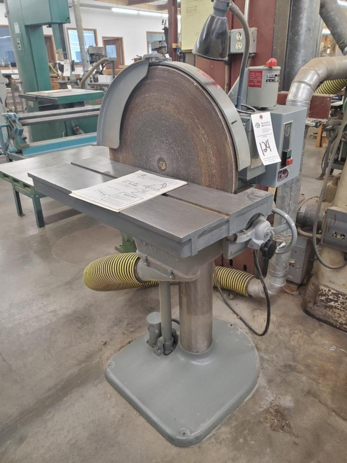 STATE 24" DISC SANDER; MODEL D24