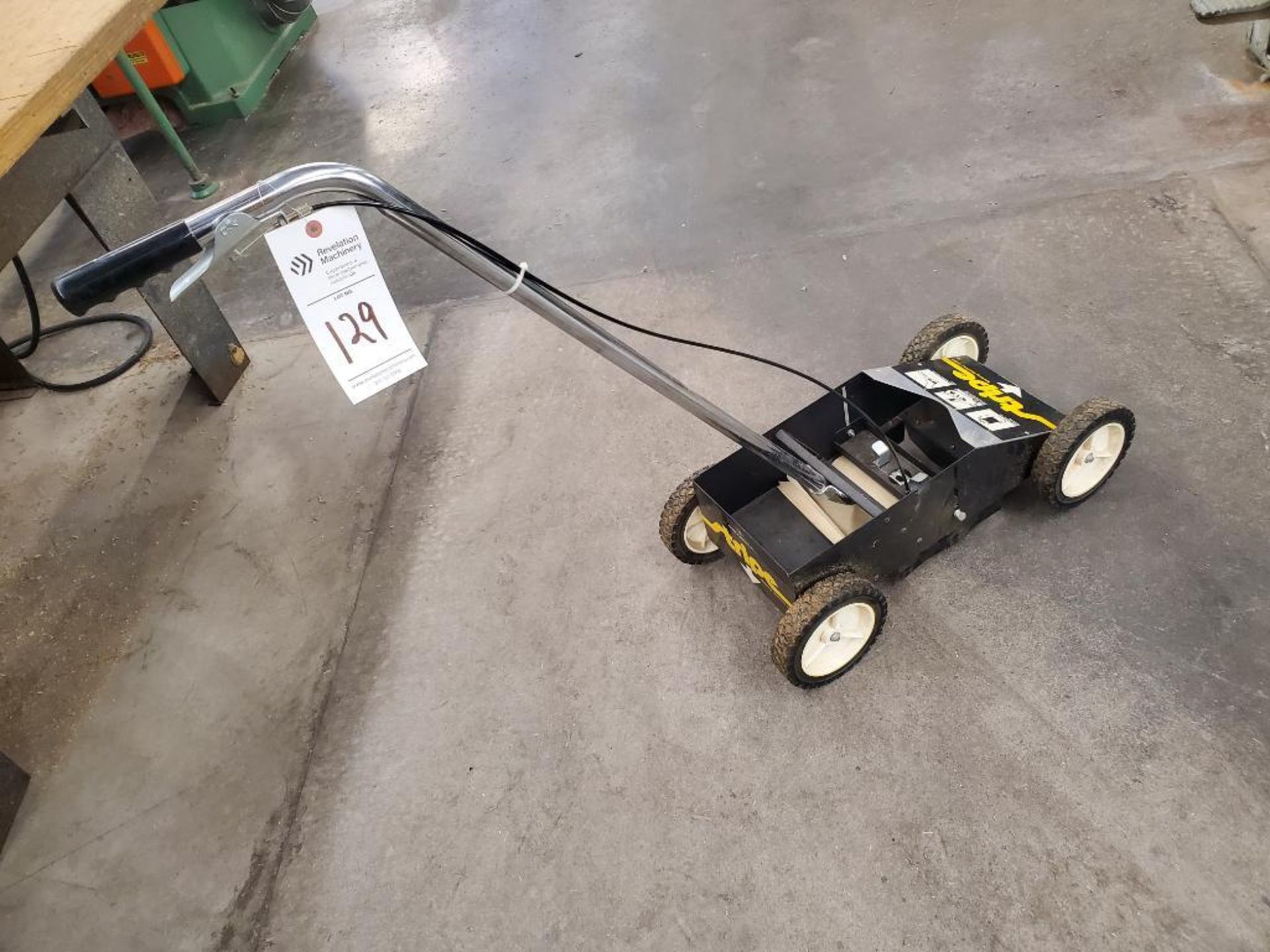 STRIPE MARKING MACHINE FOR PARKING LOT LINES