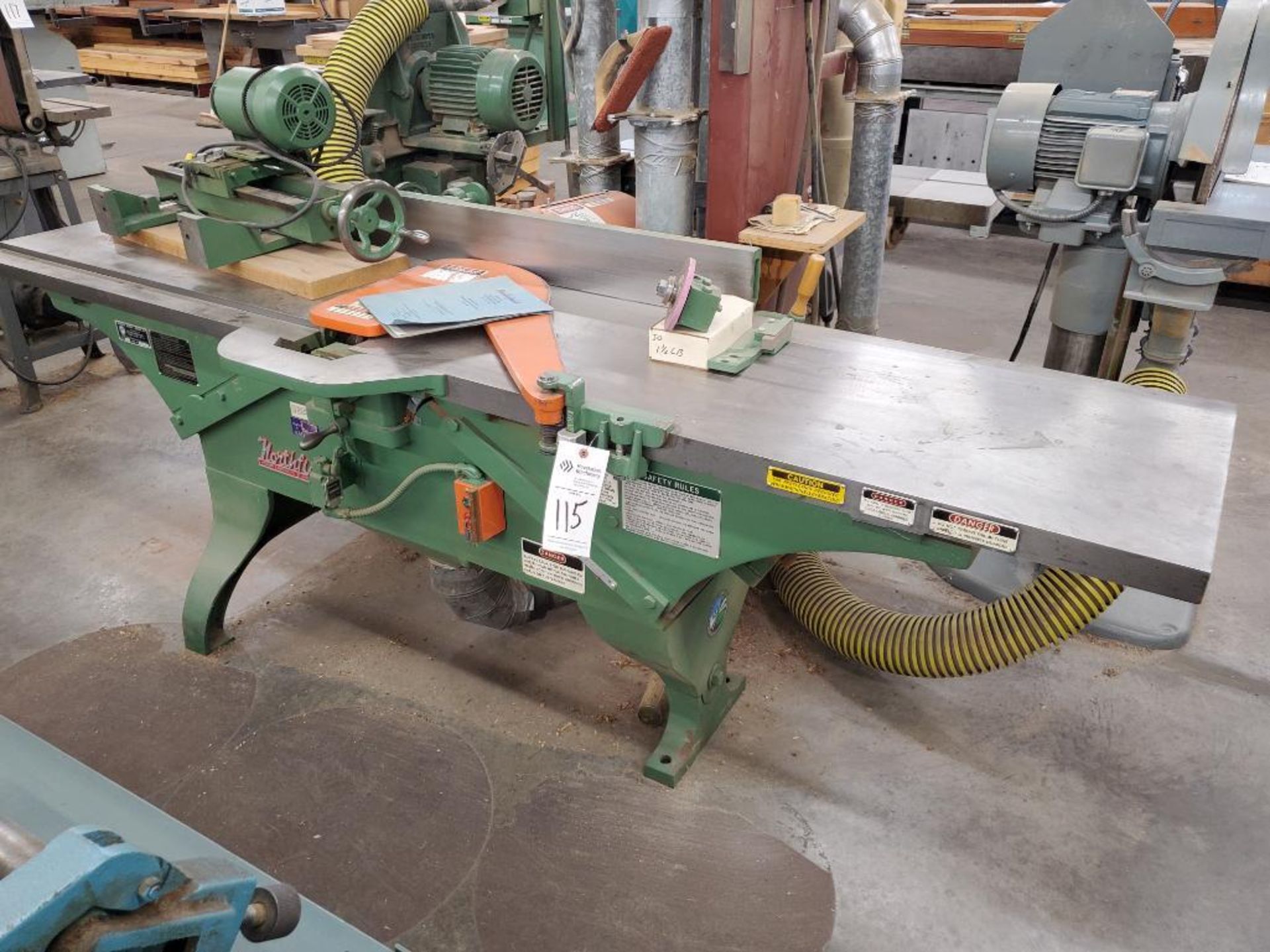 NORTHFIELD 16-HD 16" JOINTER PLANER; WITH KNIFE GRINDING AND JOINTING ATTACHMENT - Image 2 of 13