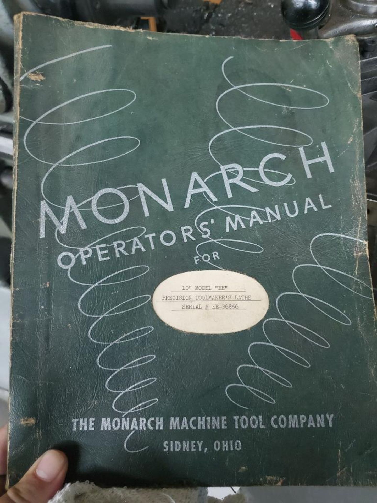 MONARCH 10" EE PRECISION TOOLMAKERS LATHE; YR 1944 - Image 8 of 9