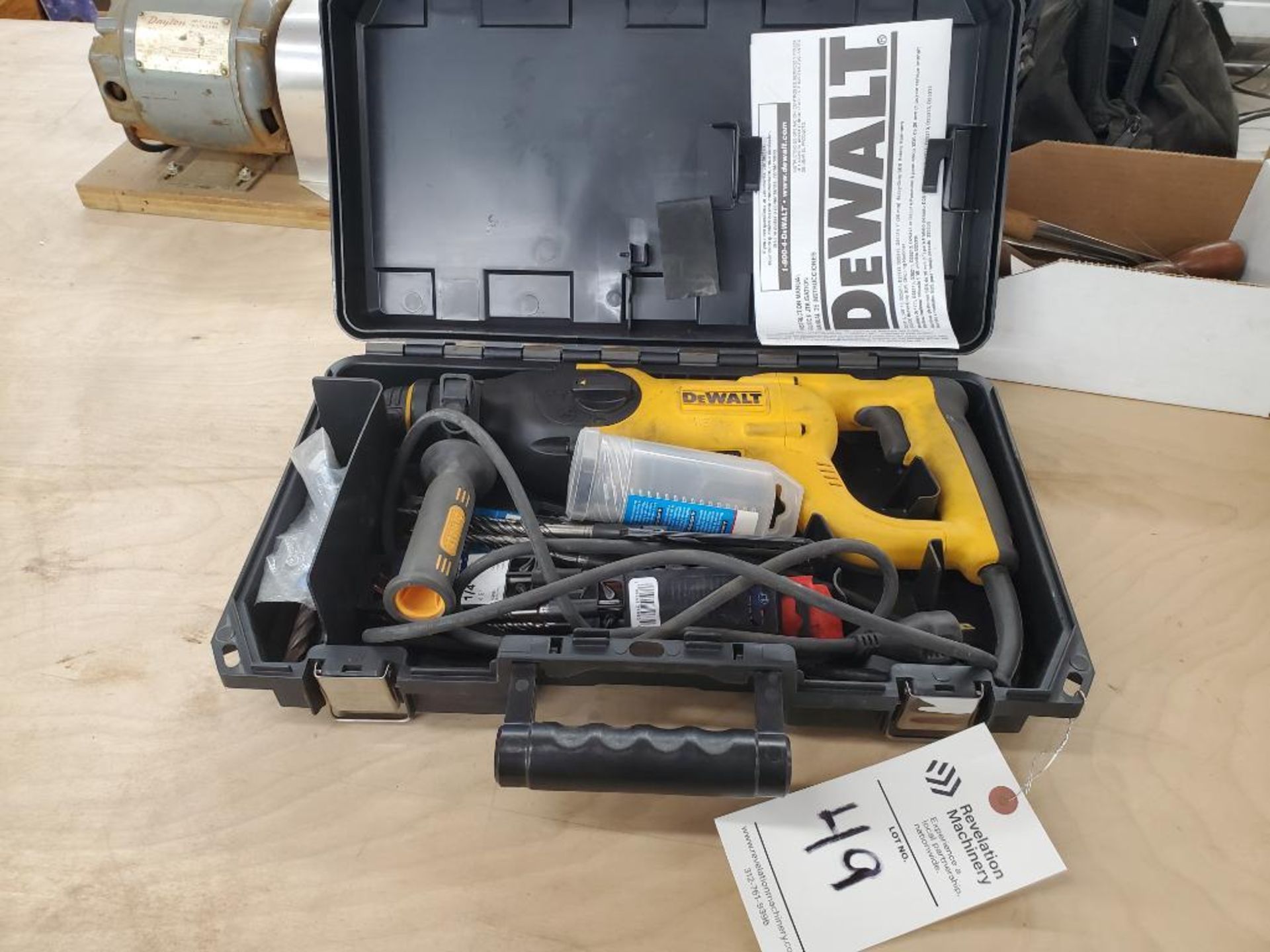 DEWALT D25213 CORDED HAMMER DRILL