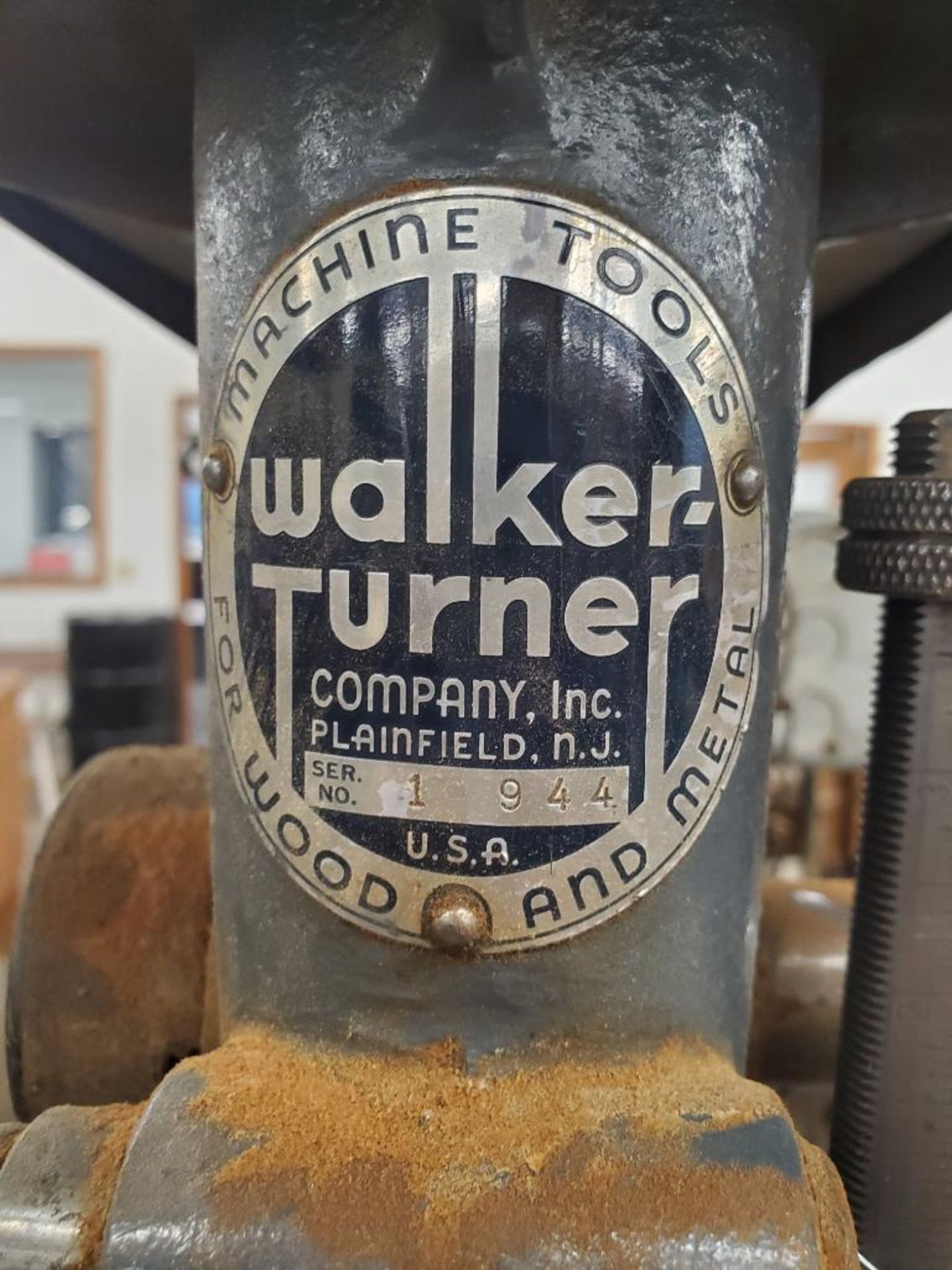 WALKER TURNER DRILL PRESS - Image 5 of 5