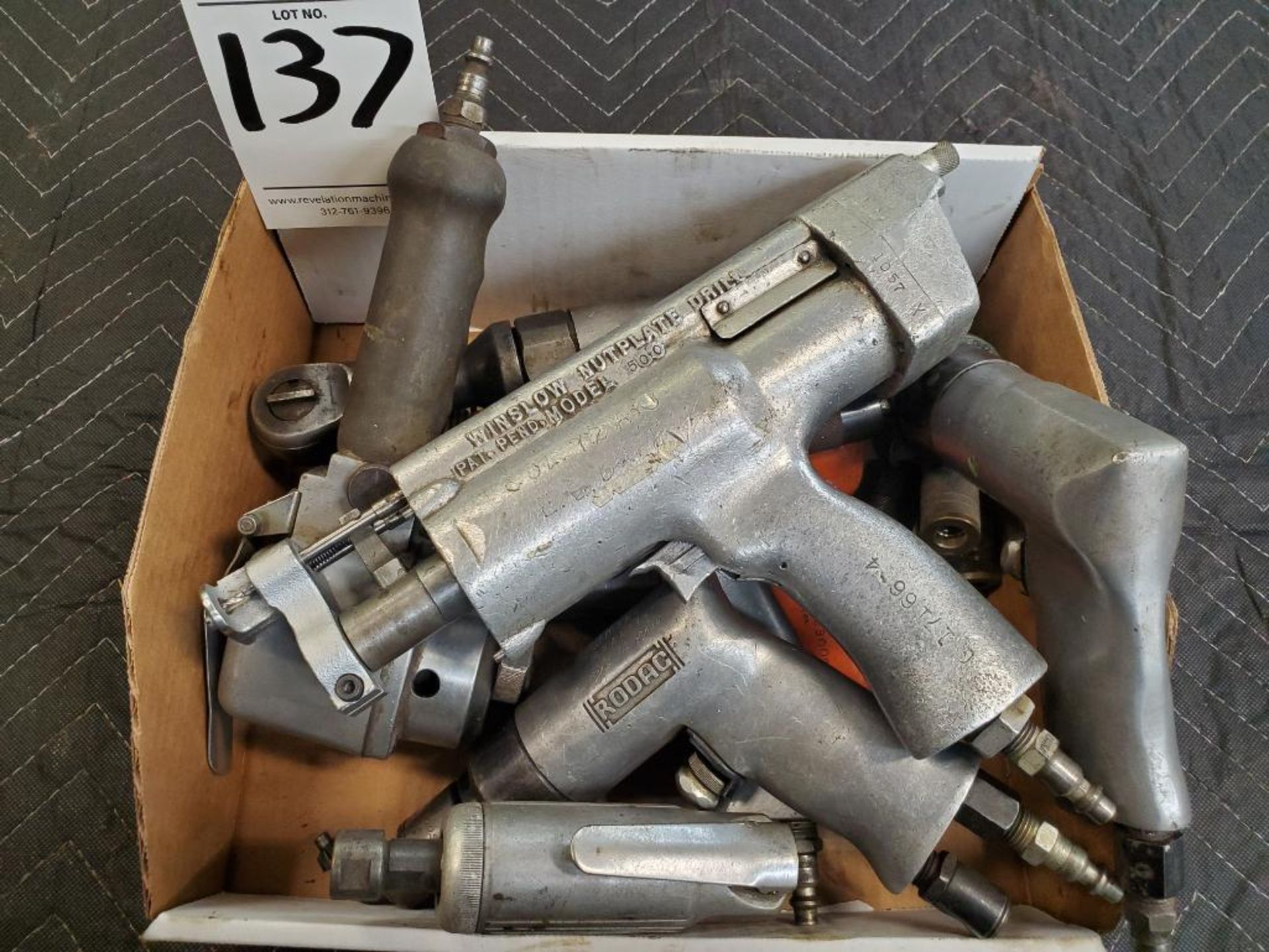 ASSORTED PNEUMATIC TOOLS